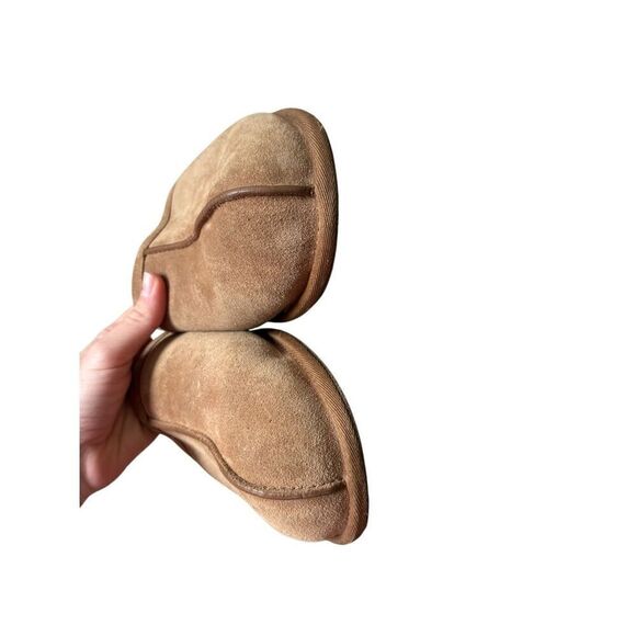 UGG Men's Scuff Slippers size 12 Chestnut Suede Tan - Picture 7 of 8